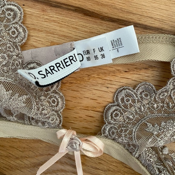 Gorgeous ID Sarrieri Designer Lace Bralette - Picture 3 of 16